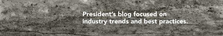 President's blog focused on industry trends and best practices.
